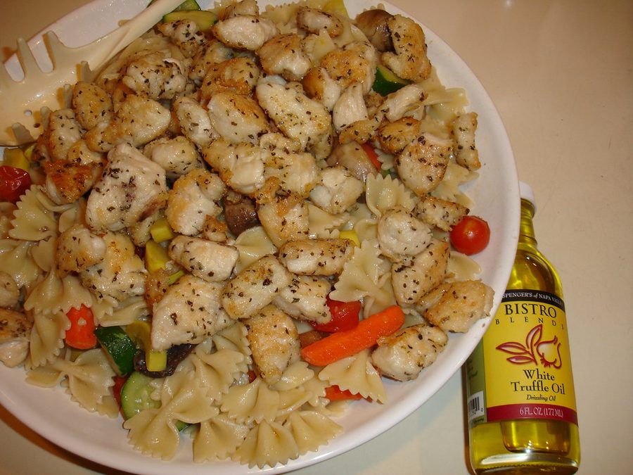 Паста с трюфельным маслом